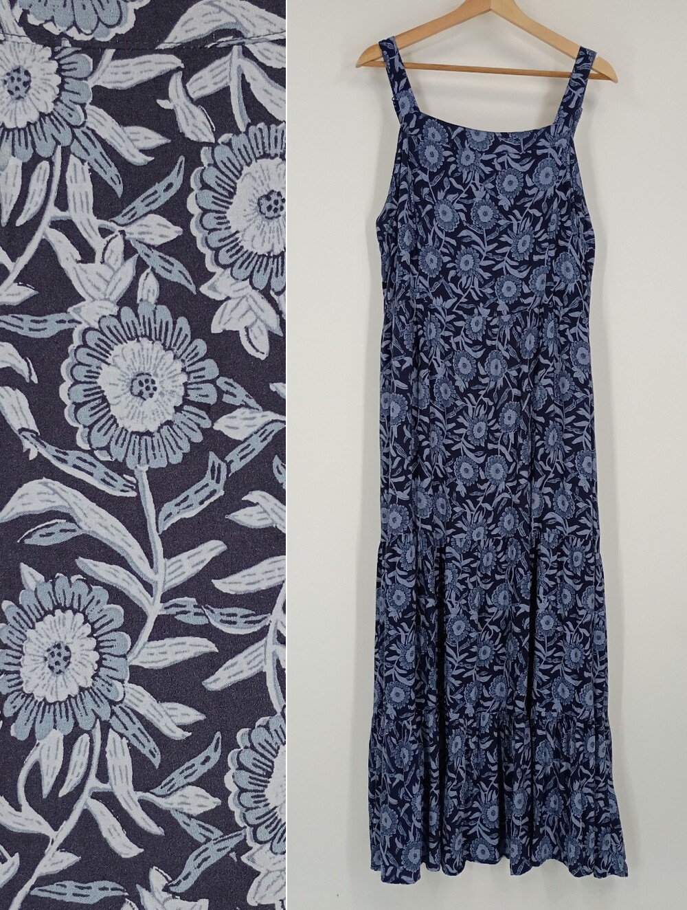 Old Navy Tiered Floral Maxi Dress